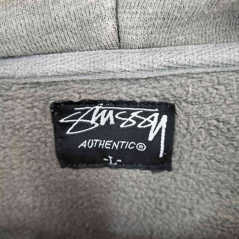 ステューシー Stussy 00S スカル ジップパーカー メンズ import:L