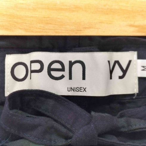 OPEN YY ロールドウェスト カーゴパンツ チェック メンズ JPN:M