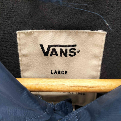 バンズ VANS 裏地フリース コーチジャケット メンズ import:L