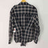 our h our レギュラーカラー エポレット チェック シャツ レディース import:S