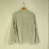 カンファーウッド CAMPHOR WOOD flower embroidery cut stripe l/s shirt / クロスステッチ花刺繍カットオフストライプシャツ メンズ import:M