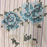 カンファーウッド CAMPHOR WOOD flower embroidery cut stripe l/s shirt / クロスステッチ花刺繍カットオフストライプシャツ メンズ import:M