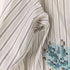カンファーウッド CAMPHOR WOOD flower embroidery cut stripe l/s shirt / クロスステッチ花刺繍カットオフストライプシャツ メンズ import:M