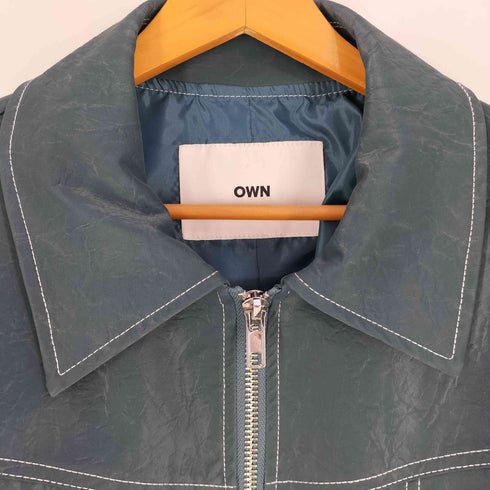 OWN レザーステッチジャケット メンズ