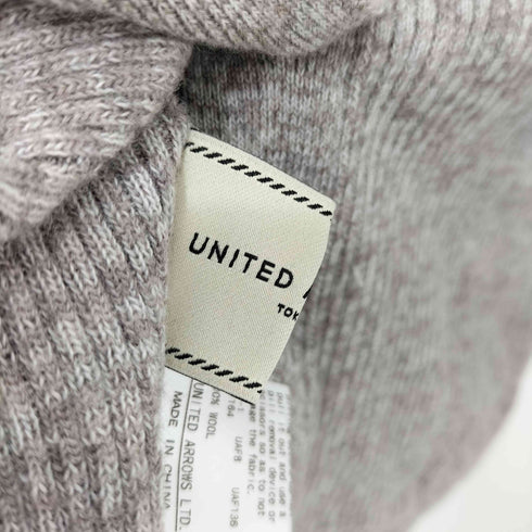 ユナイテッドアローズ UNITED ARROWS 24AW W メランジ リブ 2WAY ニット レディース FREE