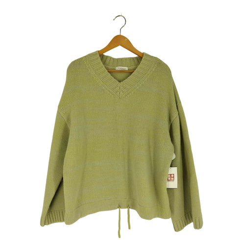 TOGGLE 21AW V NECK LOW GAUGE KNIT メンズ