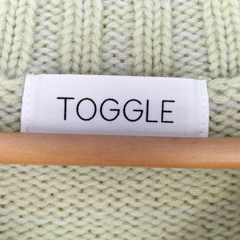 TOGGLE 21AW V NECK LOW GAUGE KNIT メンズ