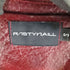 RASTYNAILL シングルボタン フェイクレザー ギミック コート メンズ import:S