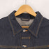 ヌーディージーンズ Nudie Jeans イタリア製 Conny 濃紺 リジット デニム トラッカー ジャケット Gジャン メンズ import:XL