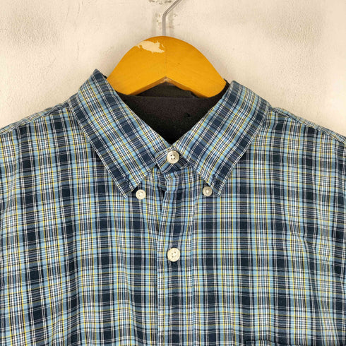 チャップス CHAPS チェック柄 L/S BDシャツ メンズ import:L