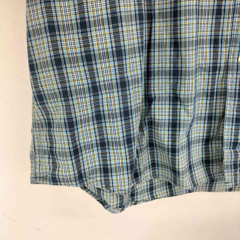 チャップス CHAPS チェック柄 L/S BDシャツ メンズ import:L