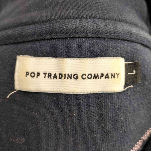 ポップトレーディングカンパニー POP TRADING COMPANY バッグロゴ プルオーバーパーカー メンズ import:L