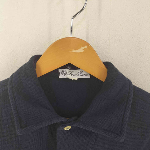 ロロピアーナ Loro Piana 鹿の子ポロシャツ メンズ import:L