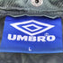 アンブロ UMBRO 90S フード収納 バックロゴ ドローコード ジップアップジャケット メンズ import:L
