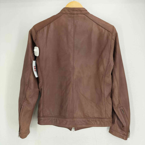 ビューティーアンドユースユナイテッドアローズ BEAUTY & YOUTH UNITED ARROWS シングルシープレザーライダースジャケット メンズ JPN:S