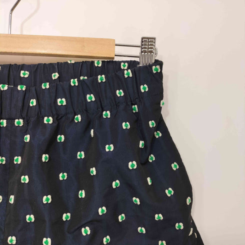 ロエフ LOEFF インベーダー ジャカード タフタ ショート パンツ レディース JPN:1