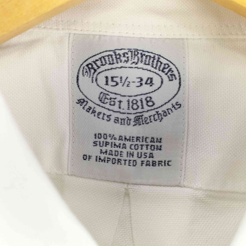 ブルックスブラザーズ BROOKS BROTHERS 90S USA製 6ボタン SUPIMA COTTON BDシャツ メンズ 15 1/2