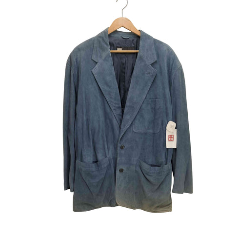 UGPPI スウェードレザー2Bテーラードジャケット メンズ