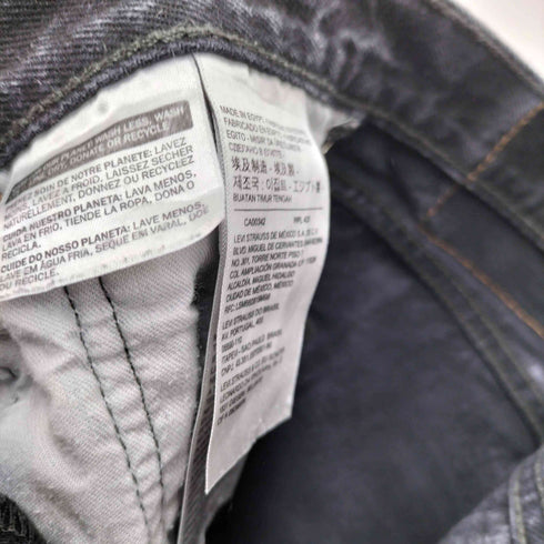 リーバイス Levis Levis 501 ボタン裏4649 ストレート ブラックデニム メンズ W34/L30