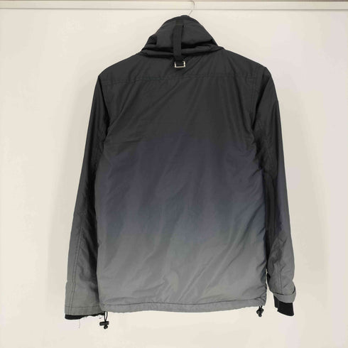 army of no グラデーション パッカブル ダブルジップアップジャケット 裾ドローコード メンズ JPN:1