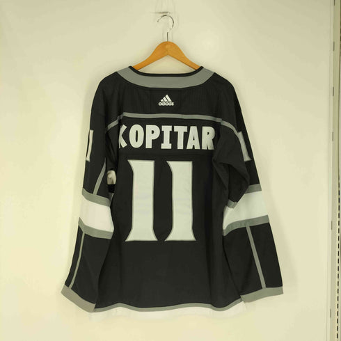 アディダス adidas NHL #11 ロゴワッペン ゲームシャツ メンズ EUR:50