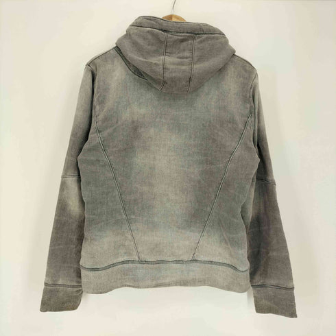 ヴォーギッシュ VOGUISH Gray washing 2way zip-up hoodie ウォッシング ジップアップフーディー メンズ JPN:M