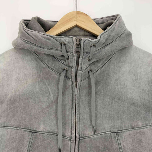 ヴォーギッシュ VOGUISH Gray washing 2way zip-up hoodie ウォッシング ジップアップフーディー メンズ JPN:M