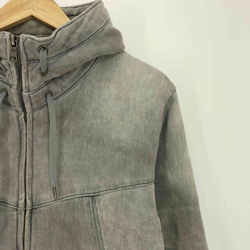 ヴォーギッシュ VOGUISH Gray washing 2way zip-up hoodie ウォッシング ジップアップフーディー メンズ JPN:M