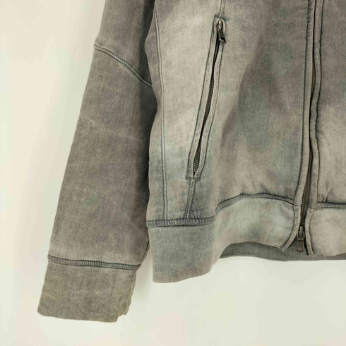 ヴォーギッシュ VOGUISH Gray washing 2way zip-up hoodie ウォッシング ジップアップフーディー メンズ JPN:M