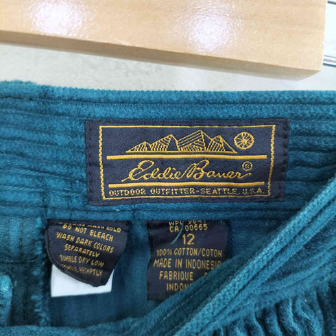 エディーバウアー Eddie Bauer 80-90s 黒タグ 太畝 コーデュロイパンツ メンズ 12