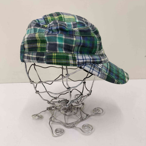 ニューエラ NEW ERA パッチワーク チェック キャスケット メンズ 58.7