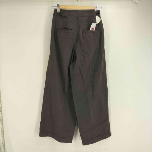 MONOHA 2タックワイドチノパンツ レディース JPN:1