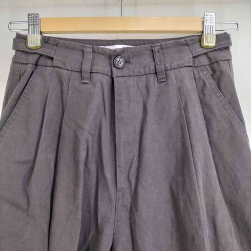 MONOHA 2タックワイドチノパンツ レディース JPN:1