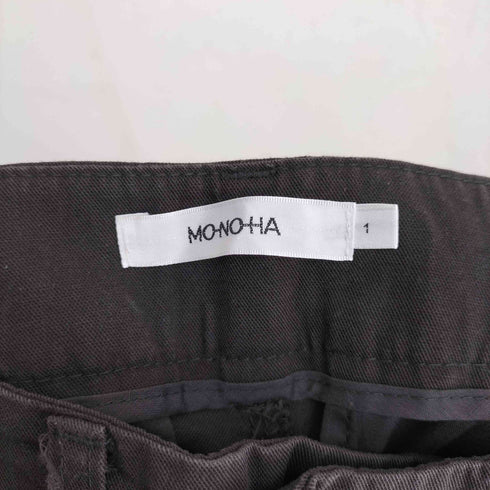 MONOHA 2タックワイドチノパンツ レディース JPN:1