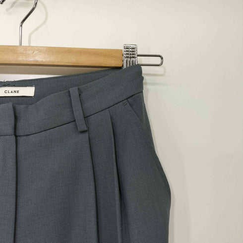 クラネ CLANE BASIC TUCK PANTS ベーシックタックパンツ レディース JPN:0