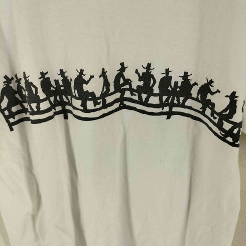 フルーツオブザルーム FRUIT OF THE LOOM 90SカウボーイプリントTシャツ メンズ import:XL