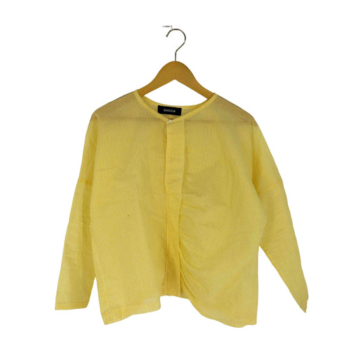 ズッカ ZUCCa ストライプ シアーブラウス レディース JPN:M