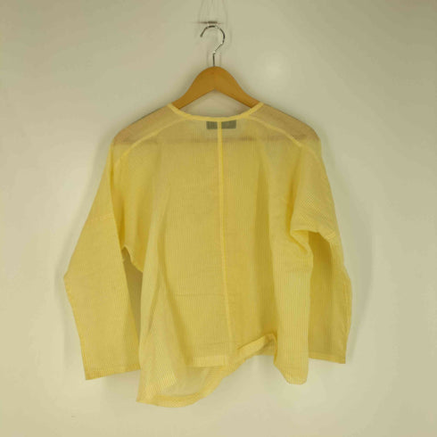 ズッカ ZUCCa ストライプ シアーブラウス レディース JPN:M