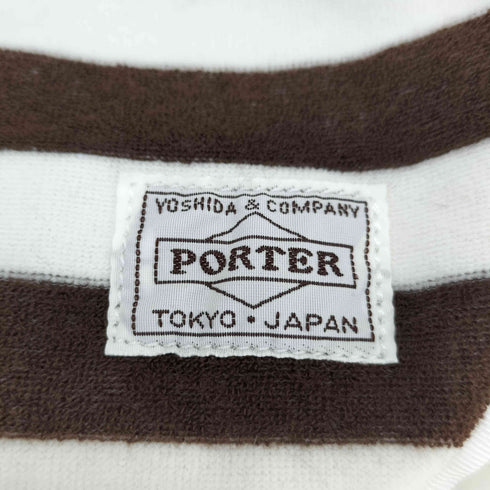 ポーター PORTER 裏地ボーダー パイル地 リバーシブル ショルダーバッグ メンズ