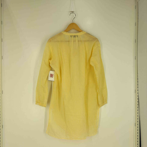 ズッカ ZUCCa ストライプ シアー ロングシャツ レディース JPN:M