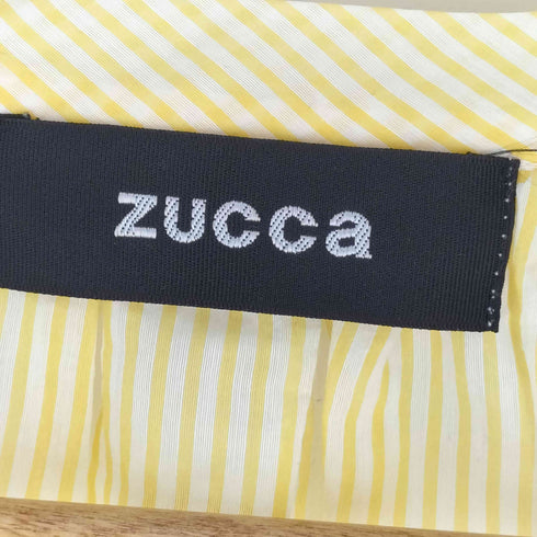 ズッカ ZUCCa ストライプ シアー ロングシャツ レディース JPN:M