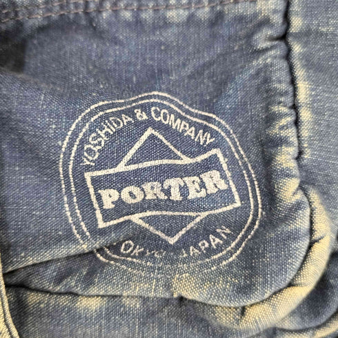 ポーター PORTER 80S スピナー デニム マルチポケット ショルダーバッグ メンズ