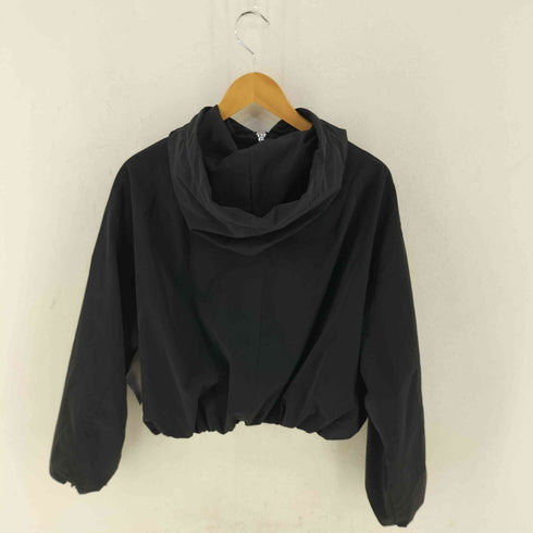ザラ ZARA ゴム引きフード付きジャケット レディース L
