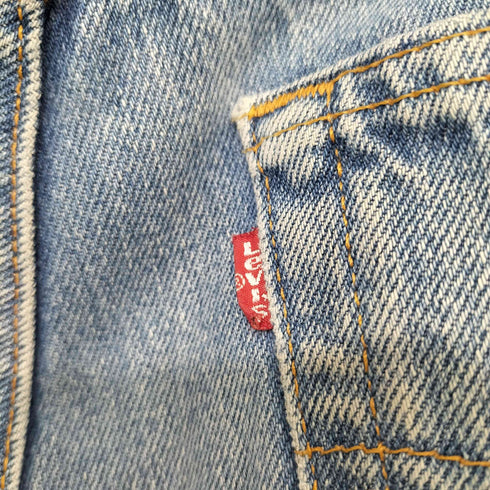 リーバイス Levis 90s USA製 501 ストレートデニム メンズ W32 L32
