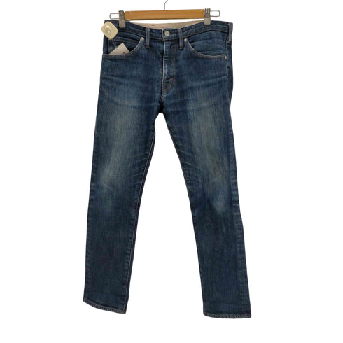 バーガスプラス BURGUS PLUS Lot. 740-ST Zip Fly Tight Straight Stretch Jeans ジップフライ タイト ストレート ストレッチ ジーンズ デニム パンツ メンズ 31