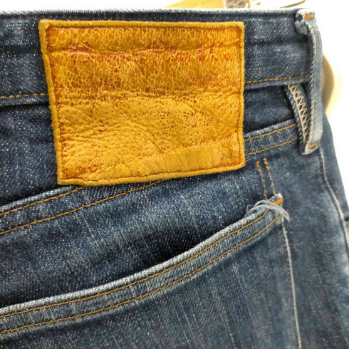 バーガスプラス BURGUS PLUS Lot. 740-ST Zip Fly Tight Straight Stretch Jeans ジップフライ タイト ストレート ストレッチ ジーンズ デニム パンツ メンズ 31