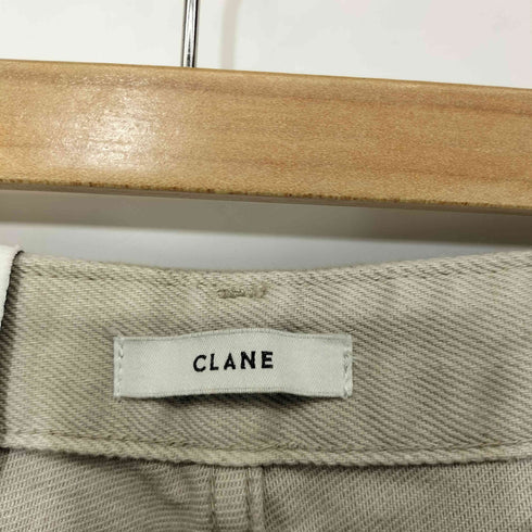 クラネ CLANE COLOR DYE BOOTS CUT DENIM カラーダイ ブーツカット デニム レディース JPN:1