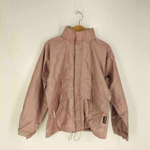 ホールアース whole earth GORE-TEX リップストップ ドローコード ナイロンジャケット セットアップ レディース M