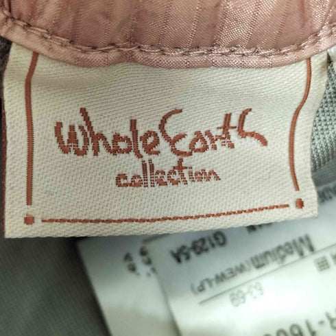 ホールアース whole earth GORE-TEX リップストップ ドローコード ナイロンジャケット セットアップ レディース M