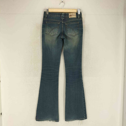 JURIANO JURRIE Y2K フレアデニムパンツ レディース